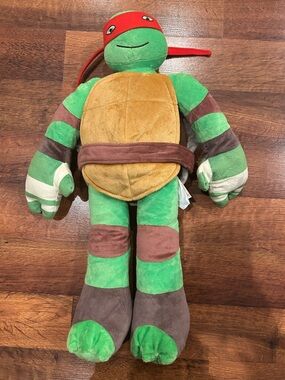 24" Nickelodeon Teenage Mutant Ninja Turtle Raphael Plush TMNT Stuffy
